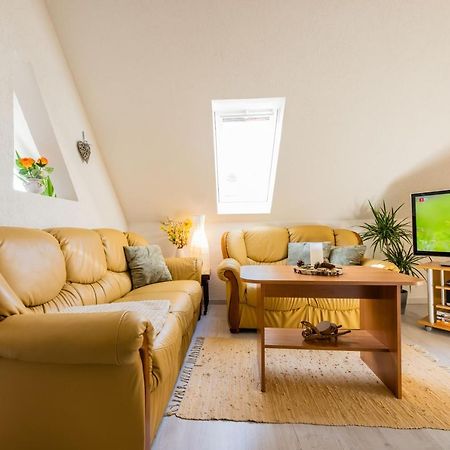 Waldblickwohnung Mit Schoener Terrasse Und Kamin Sebnitz Bagian luar foto