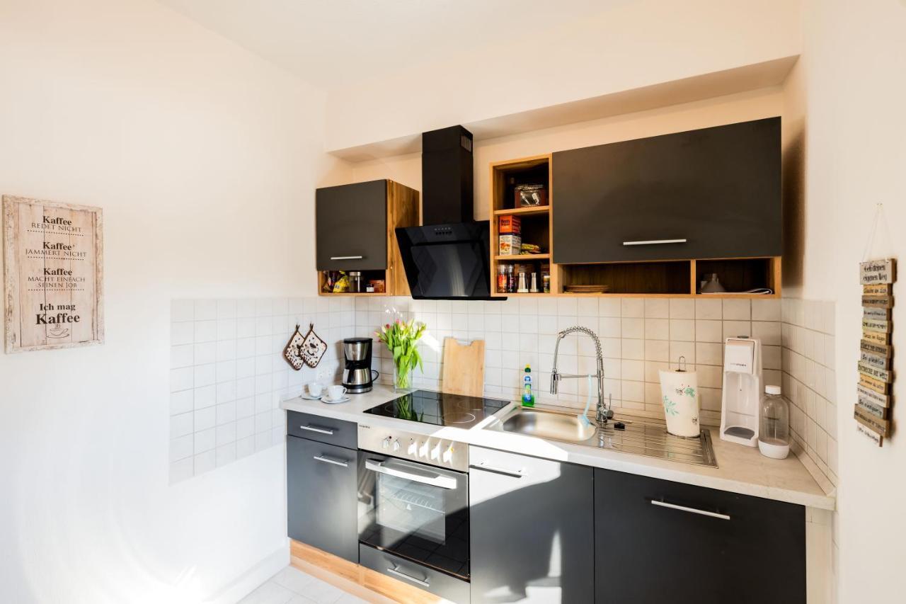 Waldblickwohnung Mit Schoener Terrasse Und Kamin Sebnitz Bagian luar foto